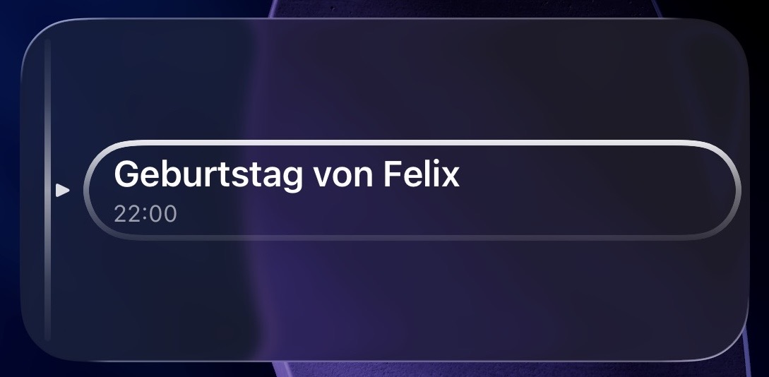 Aufgaben-Widget von Managed